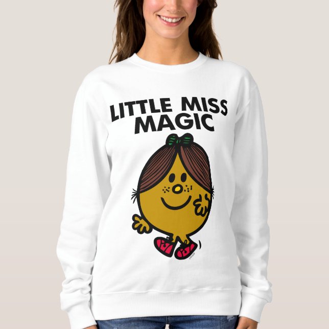 Little Miss Magic | Black Lettering Sweatshirt (Front)