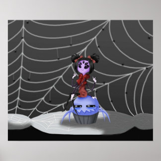 Little Miss Muffet Poster