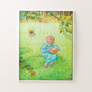 Little Miss Muffet Sat on a Tuffet Jigsaw Puzzle