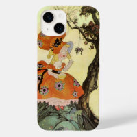 Little Miss Muffet & Spider, Vintage Mother Goose