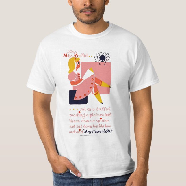 Little Miss Muffet T-Shirt (Front)