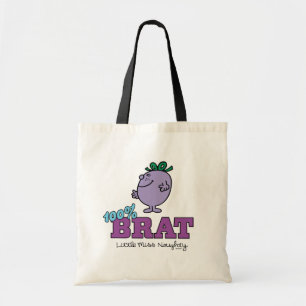 Little Miss Naughty 100% Brat Tote Bag