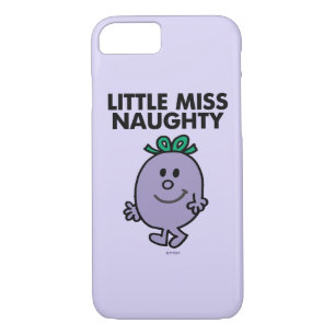 Little Miss Naughty Black Lettering Case-Mate iPhone Case