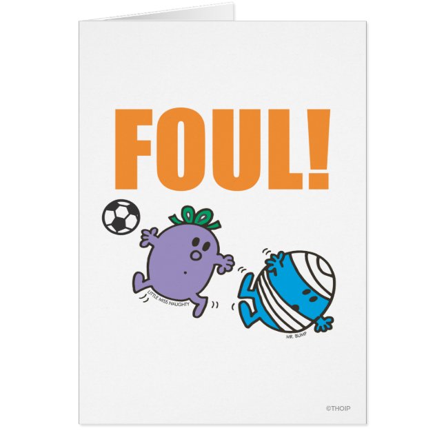 Little Miss Naughty Fouls Mr. Bump (Front)