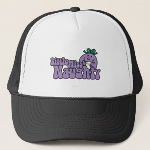 Little Miss Naughty Hiding Trucker Hat