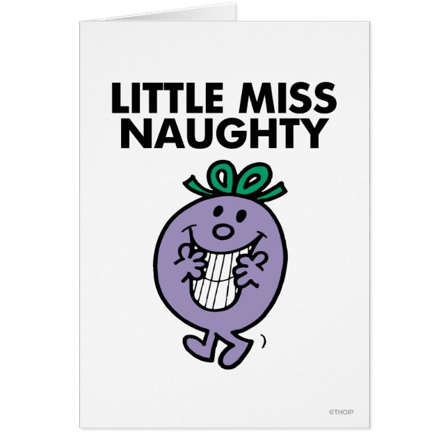 Little Miss Naughty | Huge Smile (Front)