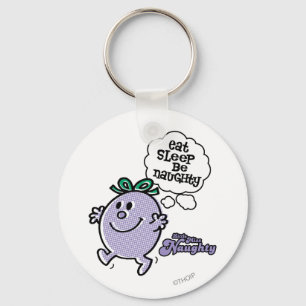 Little Miss Naughty's Three Step Plan Key Ring