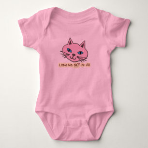 Little Miss No It All Baby Bodysuit