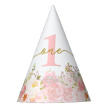 Little Miss ONEderful Pink Roses First Birthday 