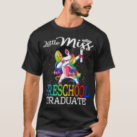 Little Miss Preschool Graduate Unicorn