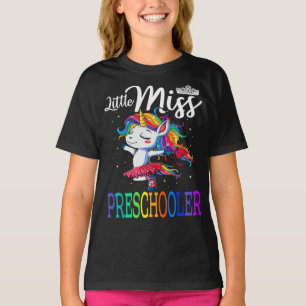 Little Miss Preschooler Unicorn T-Shirt