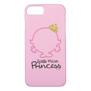 Little Miss Princess   Blank Face Case-Mate iPhone Case