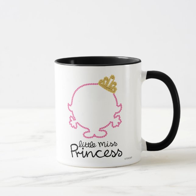 Little Miss Princess | Blank Face Mug (Right)