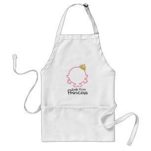 Little Miss Princess   Blank Face Standard Apron