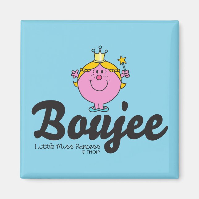 Little Miss Princess Boujee Magnet (Front)