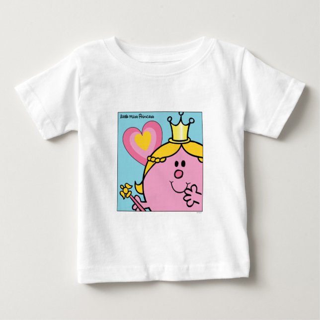 Little Miss Princess | Extreme Closeup Baby T-Shirt (Front)
