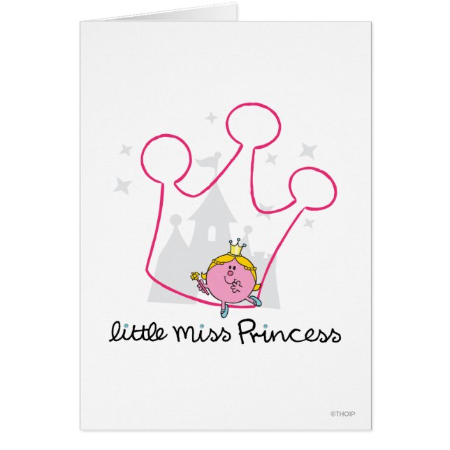 Little Miss Princess | Giant Pink Crown (Front)