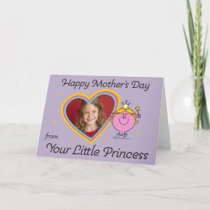 Little Miss Princess Happy Mother's Day Card