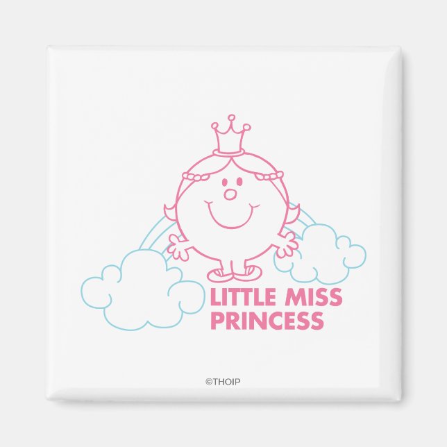 Little Miss Princess | Head In The Clouds Magnet (Front)