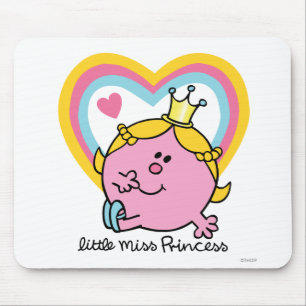 Little Miss Princess   Hearts Mouse Pad