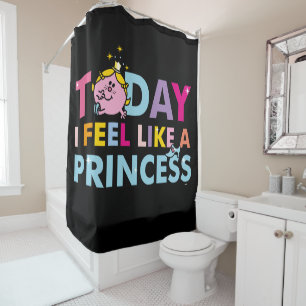 Little Miss Princess I Feel Like A Princess Shower Curtain
