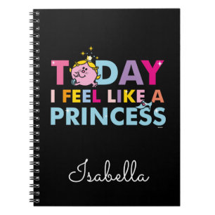 Little Miss Princess I Feel Like A Princess Spiral Notebook