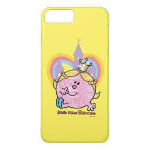 Little Miss Princess Posing With Castle & Heart Case-Mate iPhone Case