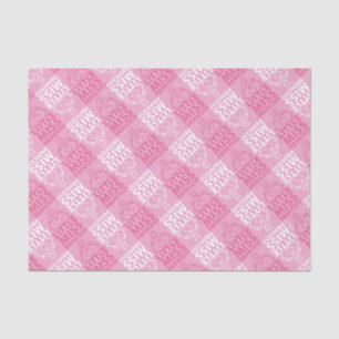 Little Miss Princess   Pretty In Pink Pattern Tissue Paper