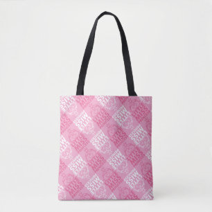 Little Miss Princess   Pretty In Pink Pattern Tote Bag