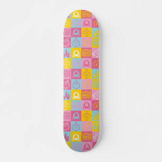 Little Miss Princess | Pretty Pastel Pattern Skateboard