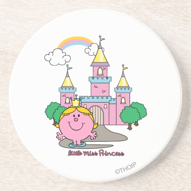 Little Miss Princess | Royal Castle Coaster (Front)