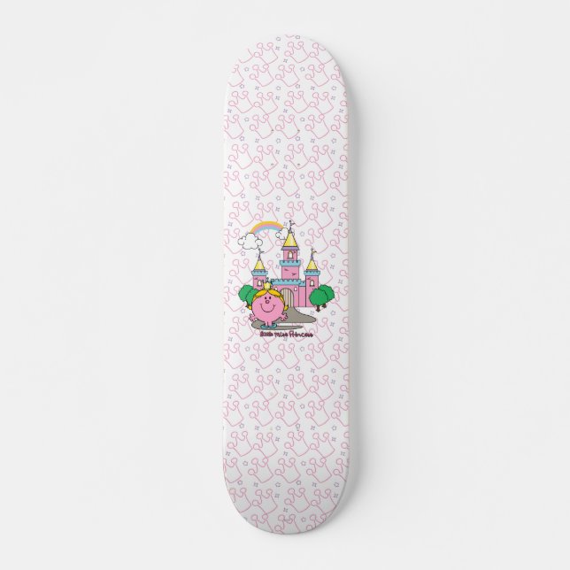 Little Miss Princess | Royal Castle Skateboard (Front)