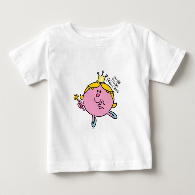 Little Miss Princess | Royal Sceptre Baby T-Shirt (Front)