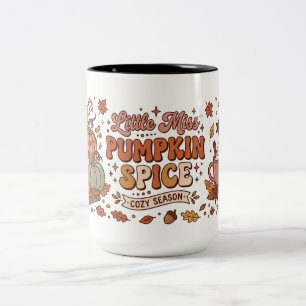 Little Miss Pumpkin Spice Two-Tone Coffee Mug