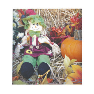 Little Miss Scarecrow Notepad