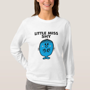 Little Miss Shy Black Lettering T-Shirt