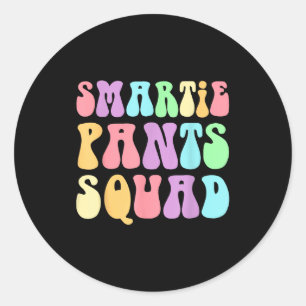 Little Miss Smartie Pants Squad S Costume Hallowee Classic Round Sticker