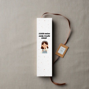 Little Miss Smut Reader Card Bookmark