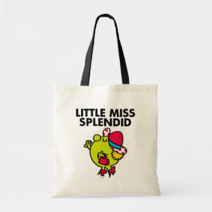 Little Miss Splendid Black Lettering Tote Bag