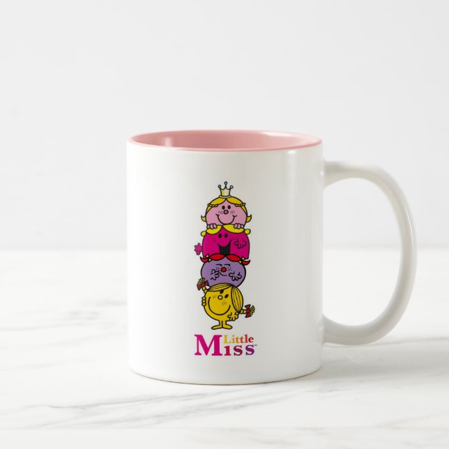 Little Miss Standing Tall Two-Tone Coffee Mug (Right)