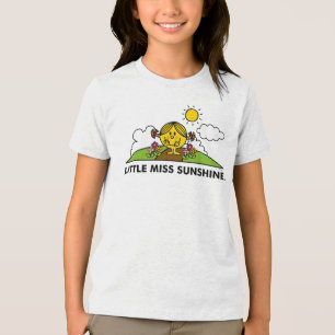 Little Miss Sunshine   Back To Nature Tri-Blend Shirt