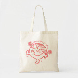 Little Miss Sunshine Coral Tote Bag