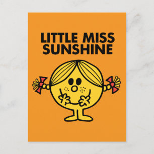 Little Miss Sunshine Funny & Freckled Postcard