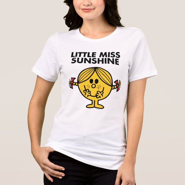 Little Miss Sunshine | Funny & Freckled Tri-Blend Shirt (Front)