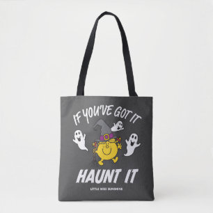 Little Miss Sunshine Haunt It Halloween Tote Bag