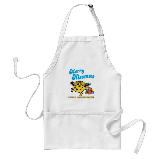 Little Miss Sunshine | Merry Kissmas Standard Apron (Front)