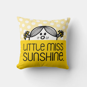 Little Miss Sunshine Peeking Cushion