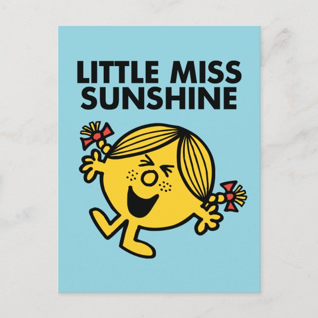 Little Miss Sunshine Postcard (Front)