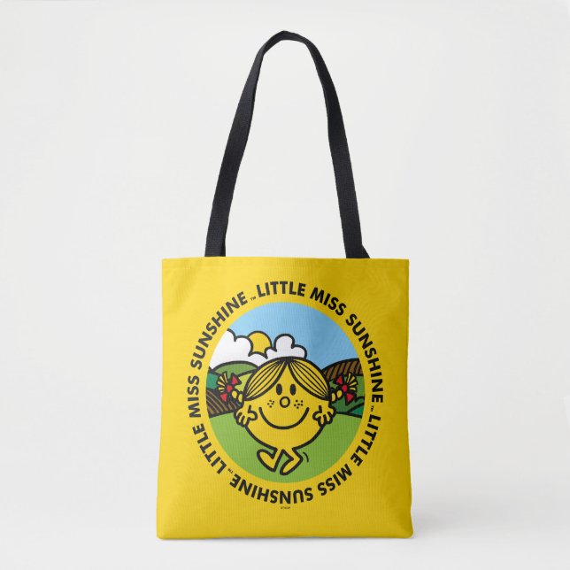 Little Miss Sunshine | Sunshine Circle Tote Bag (Front)