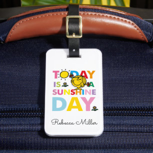 Little Miss Sunshine Today is a Sunshine Day Luggage Tag